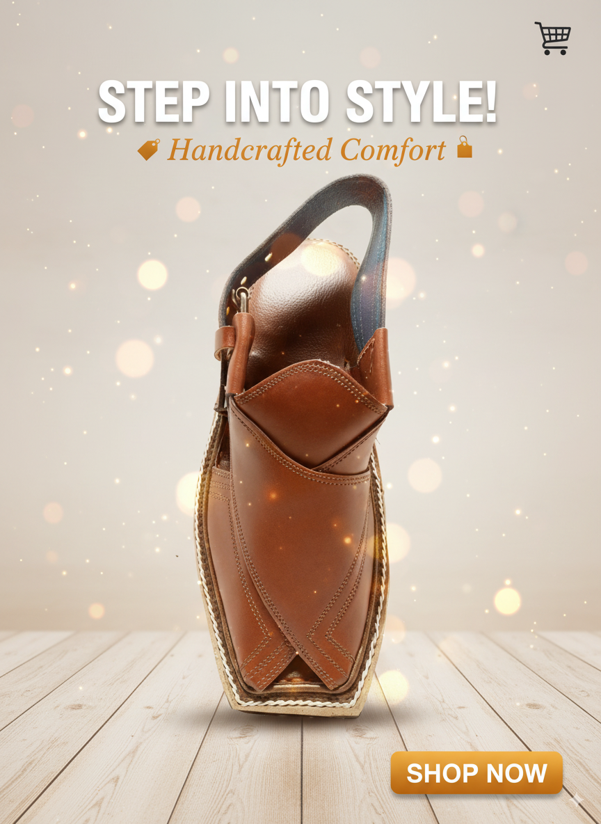 Kaptaan Chappal in Rich Brown | Premium Leather