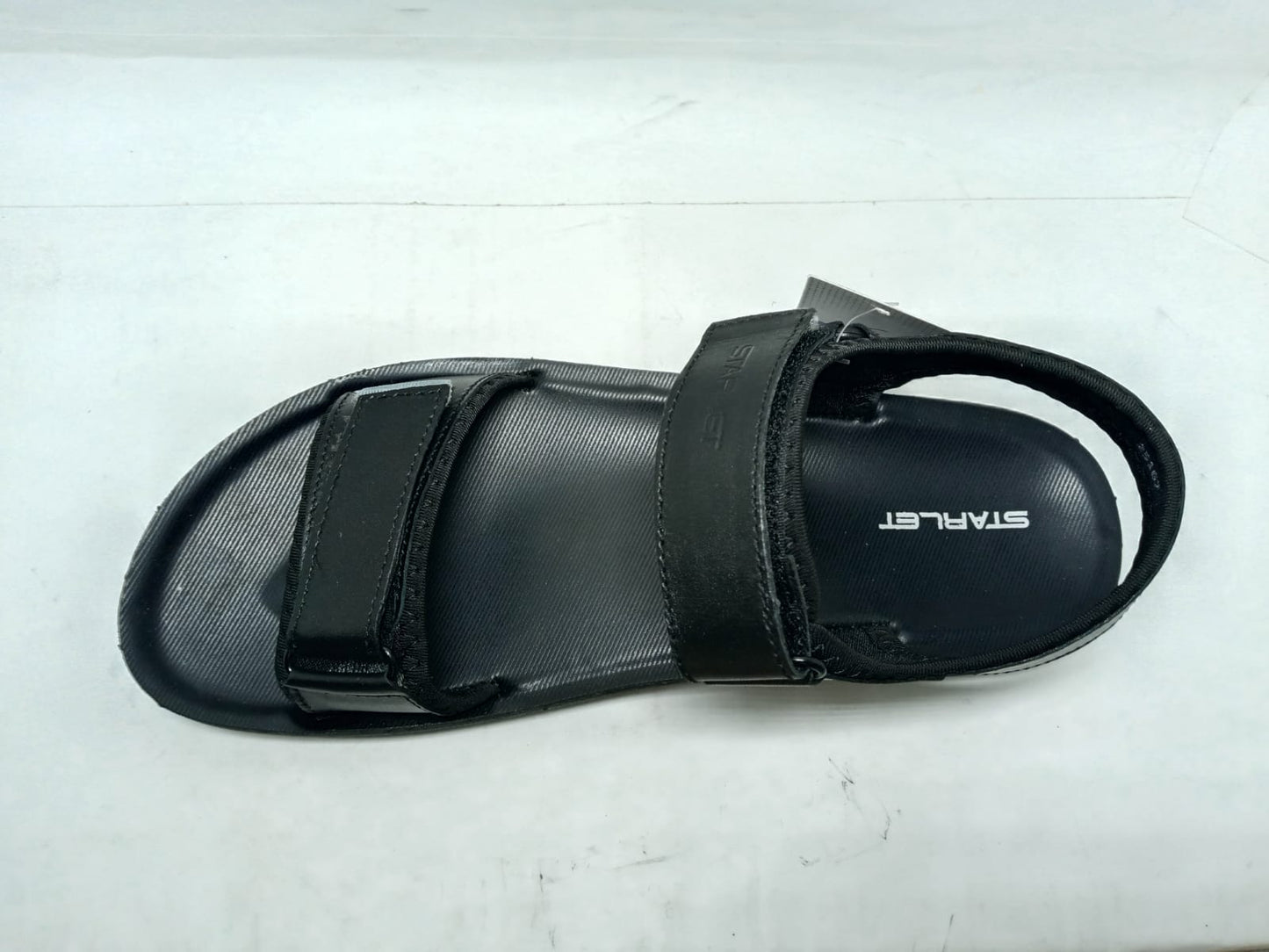 Starlet Plain Black Sandal