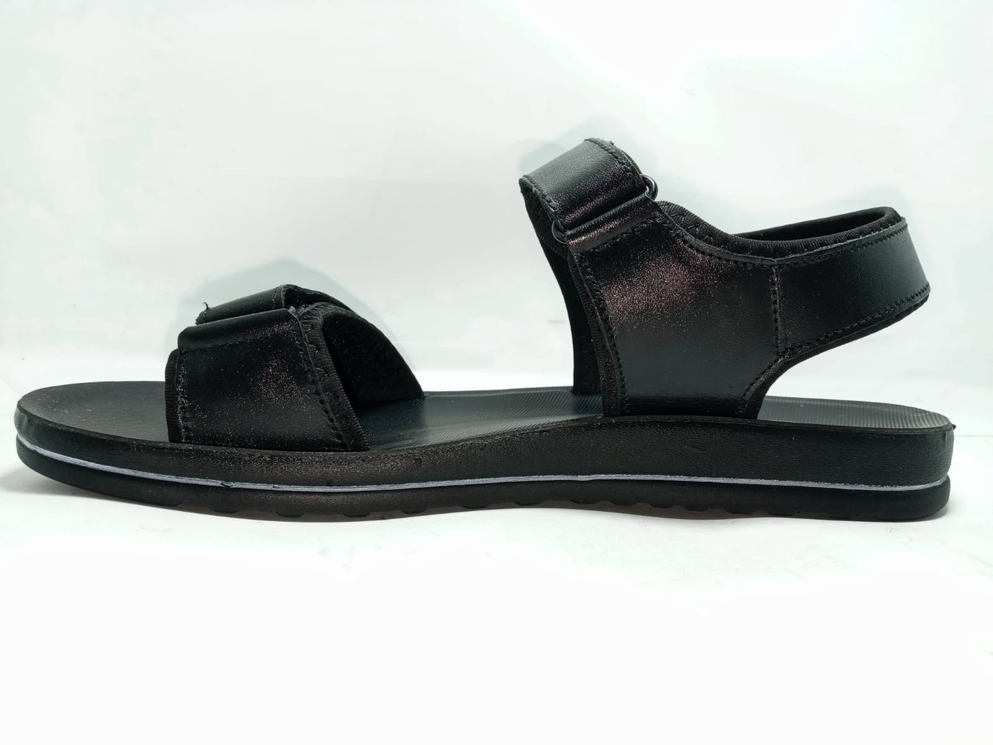 Starlet Plain Black Sandal