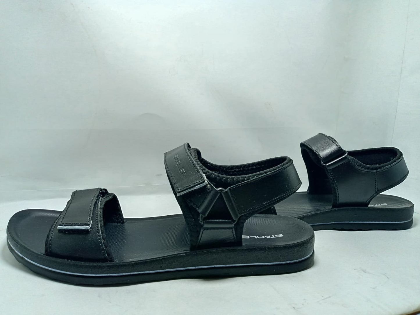 Starlet Plain Black Sandal