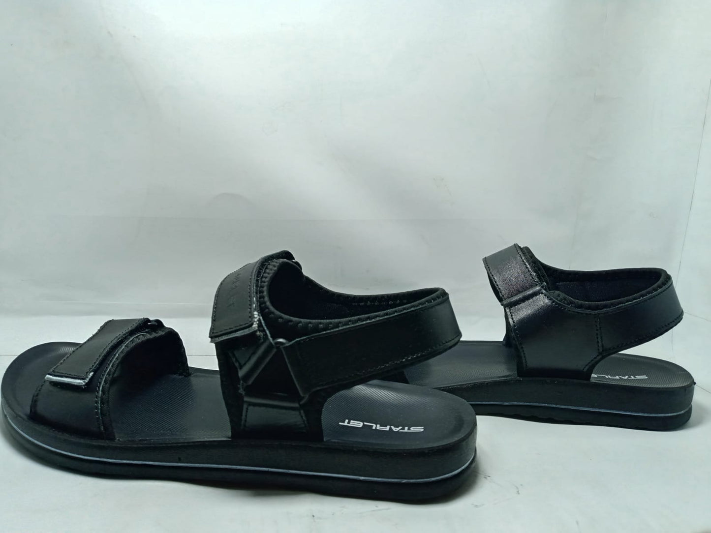 Starlet Plain Black Sandal